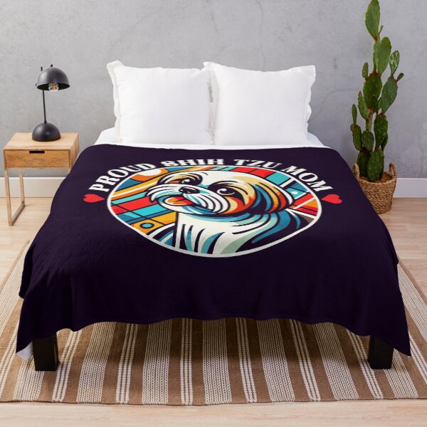 Item preview, Proud Shih Tzu Mom Colorful Pop Art Dog Lover Design designed and sold by Victor Shadehorn.