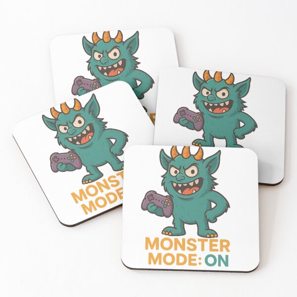Item preview, Monster Mode: ON – Fierce Gamer Edition designed and sold by PastimeMastery.