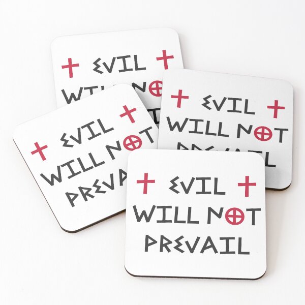Item preview, Evil will not prevail designed and sold by PariSeine.