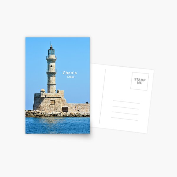Item preview, Crete, Greece, Chania Lighthouse designed and sold by studio838.