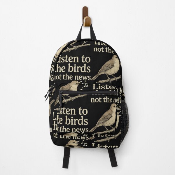 Item preview, Listen to the birds not the news designed and sold by portokalis.