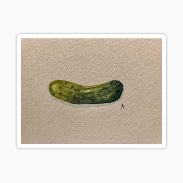 Item preview, Watercolor Pickle designed and sold by Allie Jackson.