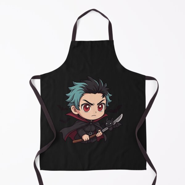 Item preview, Vampire Slasher – Fierce Chibi Anime Vampire with Katana designed and sold by ColorSplash123.