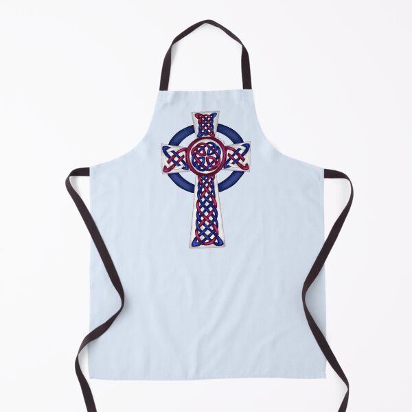 Item preview, Red White and Blue Celtic Cross designed and sold by Tres Corda Designs.