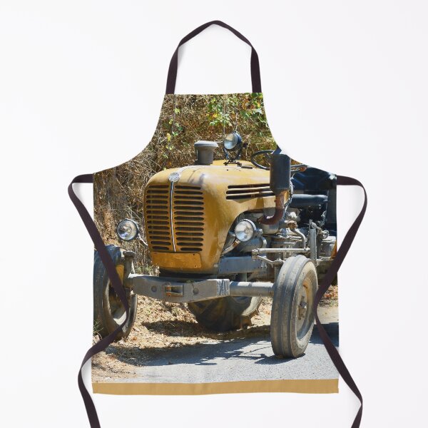 Item preview, Crete, Greece, Old tractor parked on a country road designed and sold by studio838.