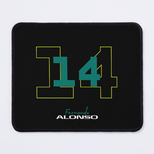 Item preview, Fernando Alonso Formula 1 yellow and green F1 2025 designed and sold by Pink Polar F1.