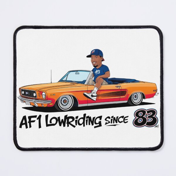 Item preview, "AF1 Low Riding since 83" Nike Tribute T-Shirt Streetwear designed and sold by That90sGuyNZ.