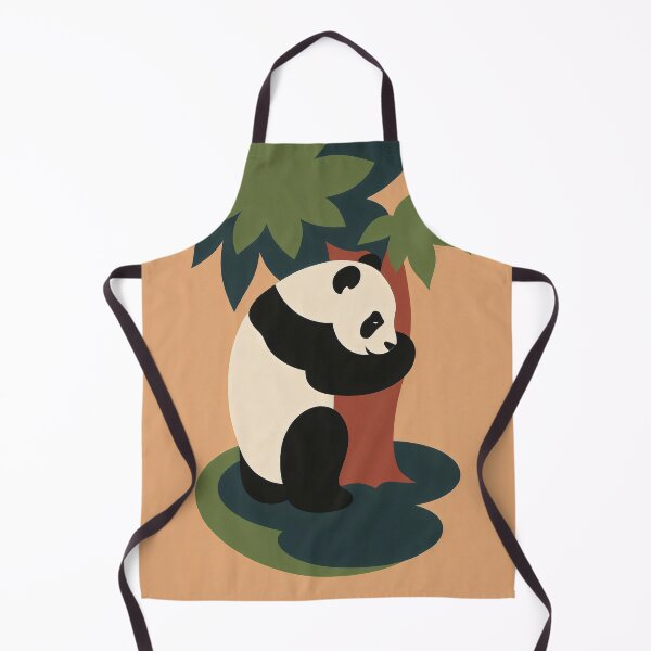 Item preview, Panda Hug – Vintage Zoo Poster Reimagined designed and sold by Shoot-The-Moon.