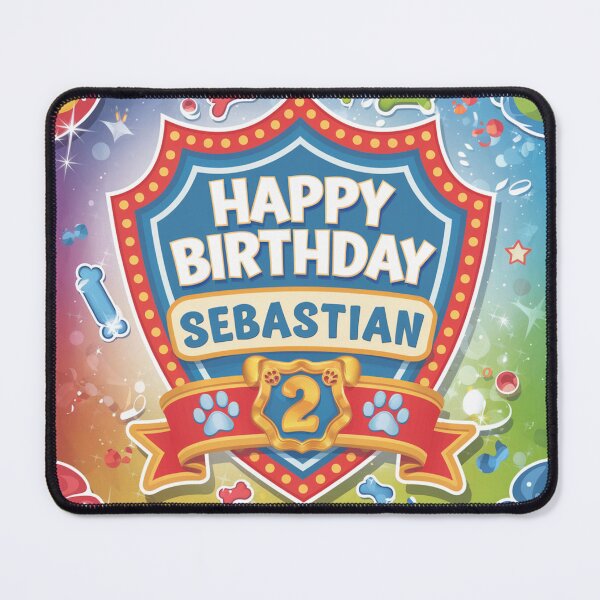 Item preview, Sebastian’s 2nd Birthday designed and sold by whatifsticks.