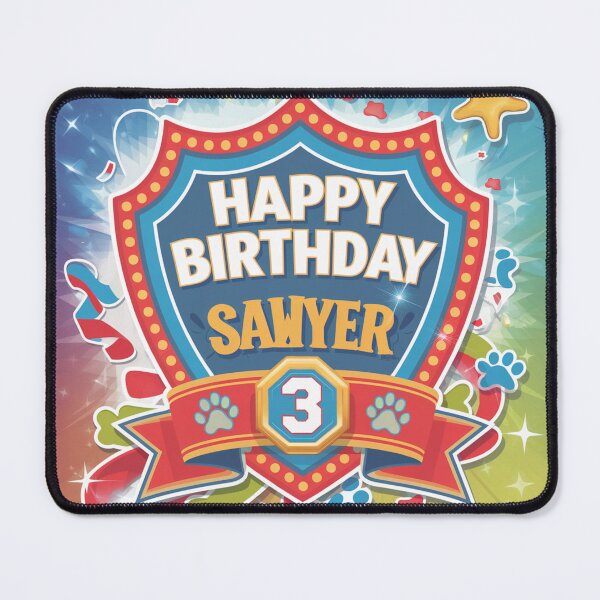 Item preview, Sawyer’s 3rd Birthday designed and sold by whatifsticks.