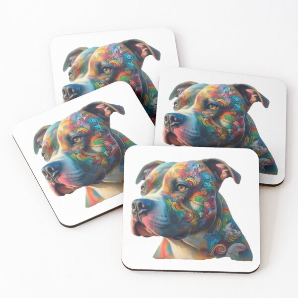 Aperçu de l'œuvre Chien coloré créée et vendue par shymuscat.