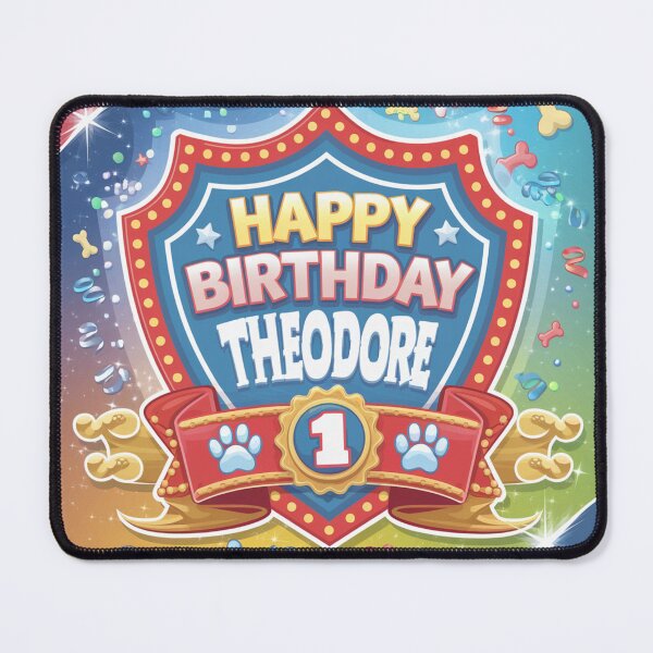 Item preview, Theodore’s 1st Birthday designed and sold by whatifsticks.