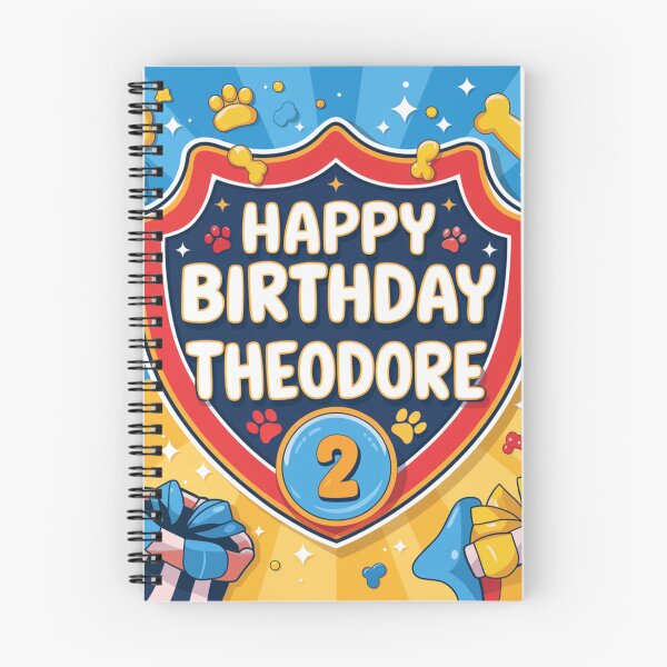 Item preview, Theodore’s 2nd Birthday designed and sold by whatifsticks.