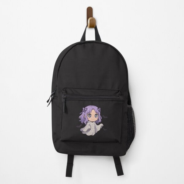 Item preview, Haunted Ghost Girl – Chibi Pastel Ghost with Butterfly Clips & Bats designed and sold by ColorSplash123.