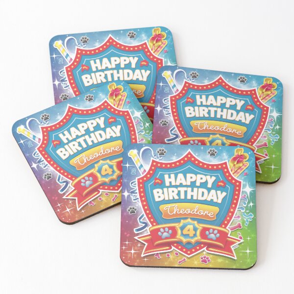 Item preview, Theodore’s 4th Birthday designed and sold by whatifsticks.