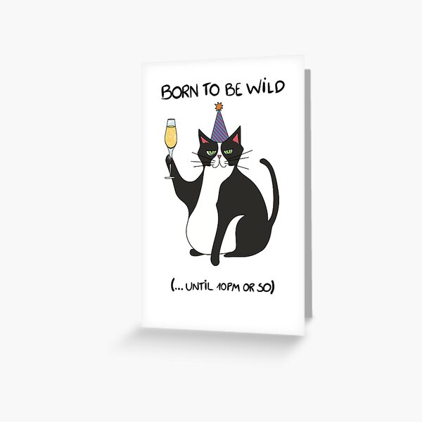 Item preview, Born to be wild (...until 10PM or so) designed and sold by Becky-Poppins.