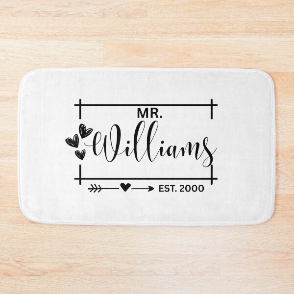 Item preview, Mr. Williams Estimated 2000 - 25th Wedding Anniversary Gift for Him Hubby Men designed and sold by Mozaic Clothes.