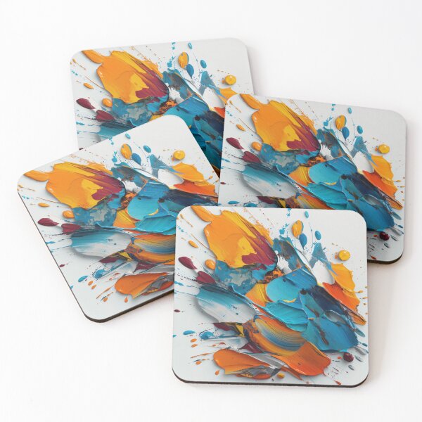 Item preview, Abstract Coloured Paint designed and sold by jobreath.