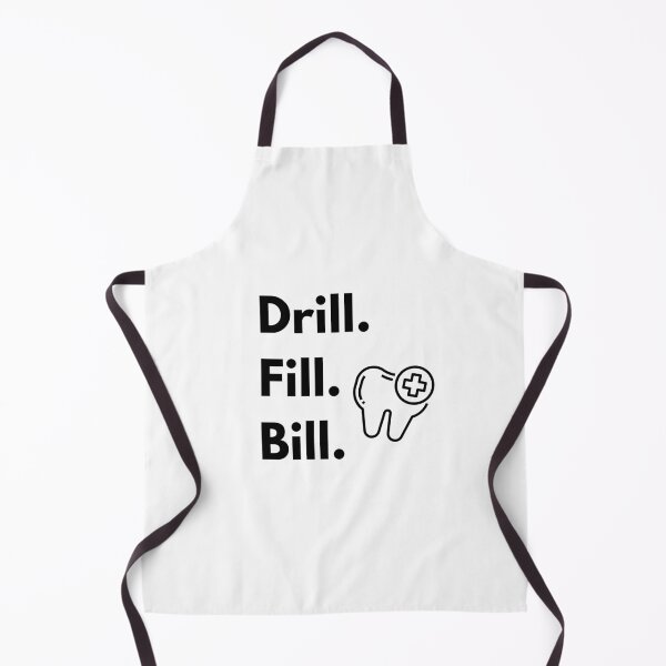 Item preview, Drill. Fill. Bill. - Funny Dentist designed and sold by mimiscreativity.