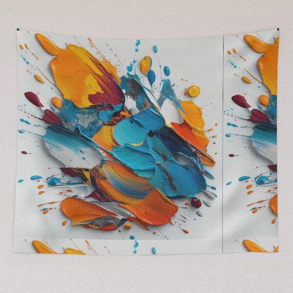Item preview, Abstract Coloured Paint designed and sold by jobreath.