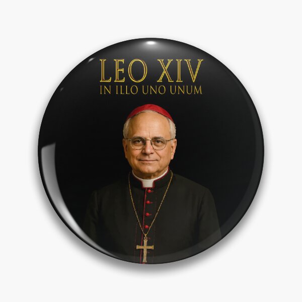 Item preview, Pope Leo XIV – In Illo Uno Unum designed and sold by SteadyRolling.
