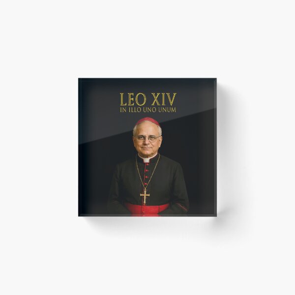 Item preview, Pope Leo XIV – In Illo Uno Unum designed and sold by SteadyRolling.