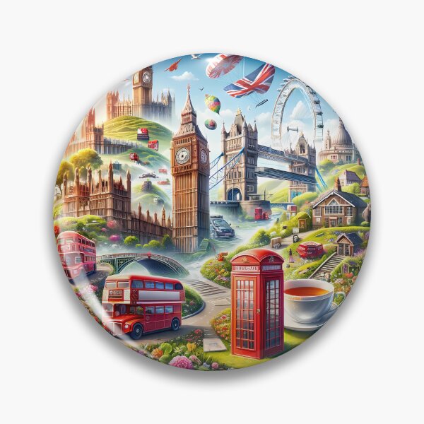 Item preview, Timeless UK: Land of Kings, Castles, and Culture - Stamp designed and sold by StampGPT.