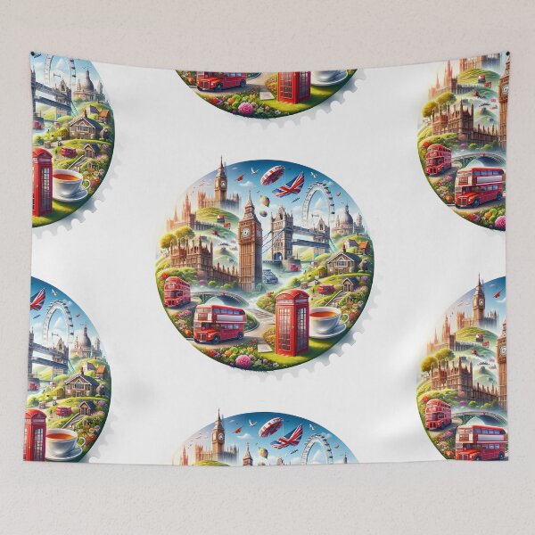 Item preview, Timeless UK: Land of Kings, Castles, and Culture - Stamp designed and sold by StampGPT.