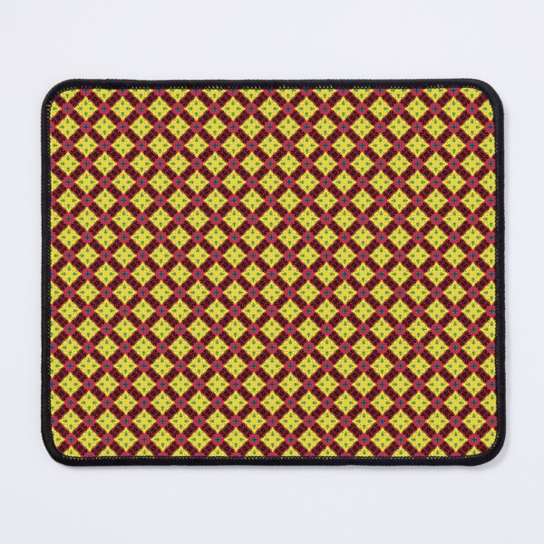 Item preview, Golden Diamond Medallions Red Flowers designed and sold by Here's To Endless Possibilities.