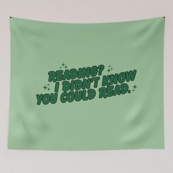 Item preview, I didn't know you could read - DraCo Mal Foy designed and sold by baranskini.