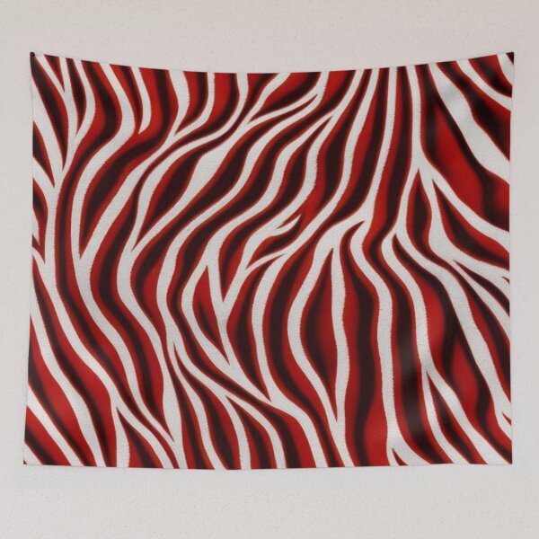 Item preview, Red Zebra Skin designed and sold by FashionCatwalk.