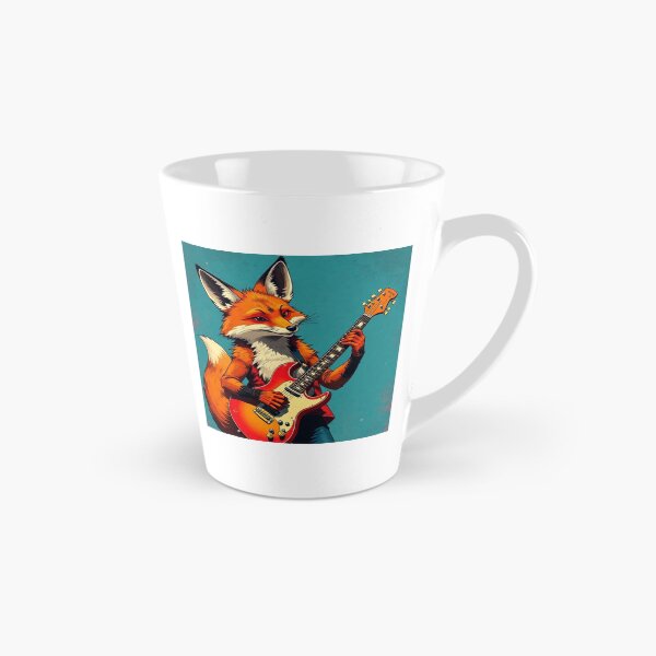 Item preview, Cute fox playing  guitar  designed and sold by Dogandesighn.