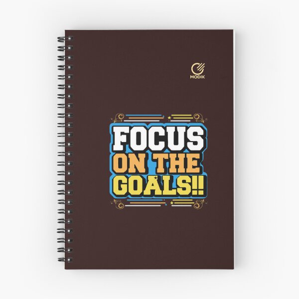 Item preview, Focus on the Goals!! - Motivational Design by MODIK designed and sold by Simple Arts.