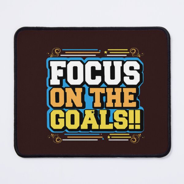 Item preview, Focus on the Goals!! - Motivational Design by MODIK designed and sold by Simple Arts.