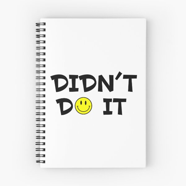 Item preview, Didn't Do It designed and sold by Persnicketee.