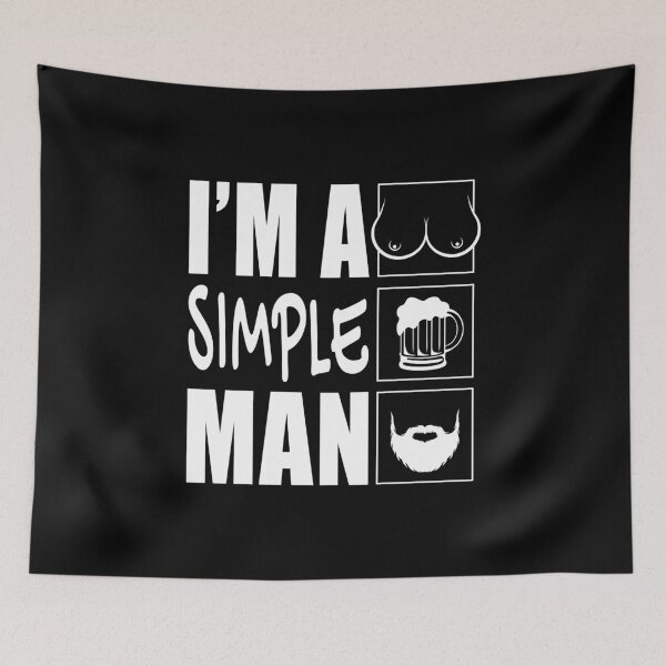 Item preview, I'm A Simple Man 02 designed and sold by Salens.