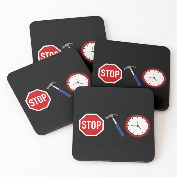 Item preview, STOP, Hammer, time designed and sold by Making Mischief.