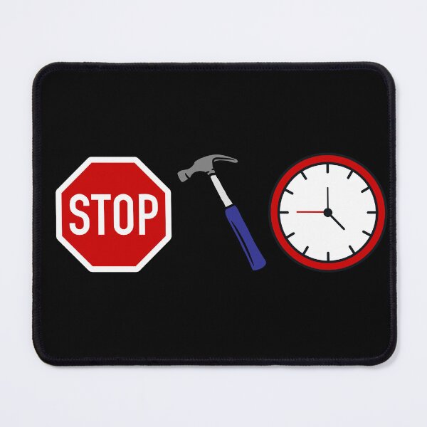 Item preview, STOP, Hammer, time designed and sold by Making Mischief.