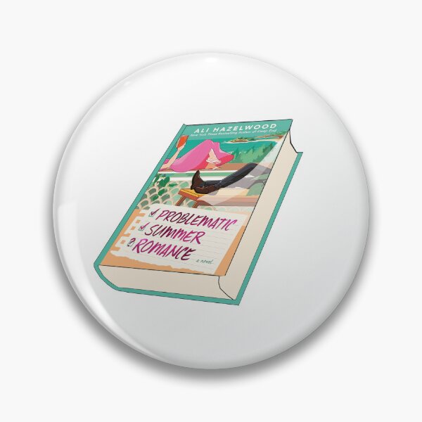 Item preview, Problematic Summer Romance Ali Hazelwood Book Sticker designed and sold by baranskini.