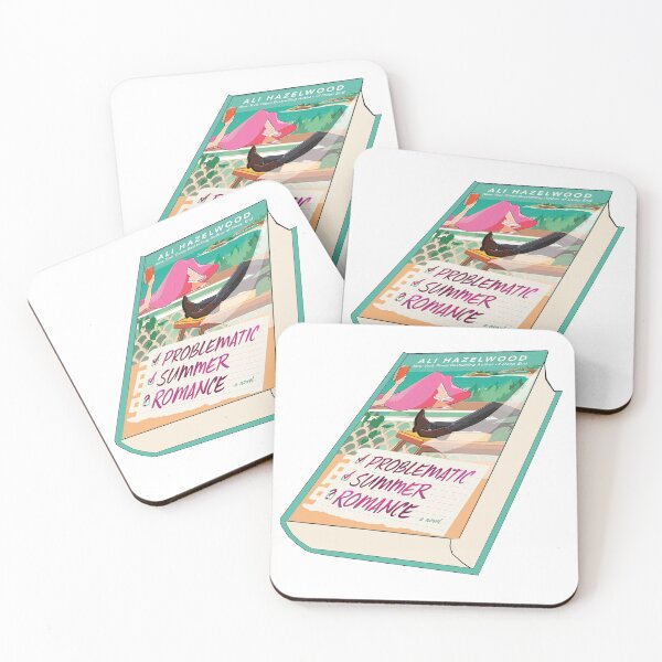 Item preview, Problematic Summer Romance Ali Hazelwood Book Sticker designed and sold by baranskini.
