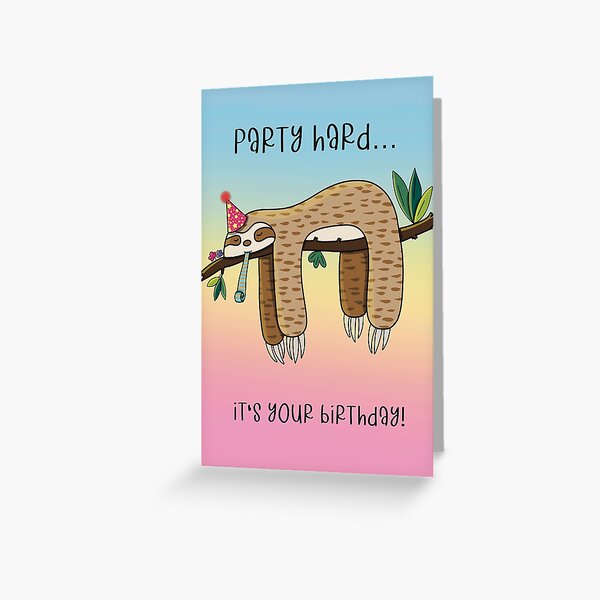 Item preview, Party Hard... It's your Birthday! designed and sold by Becky-Poppins.