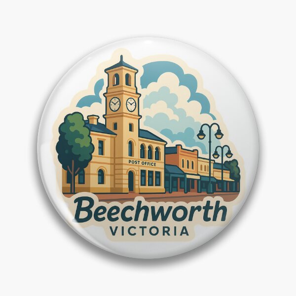 Item preview, Beechworth, Victoria – Colonial Charm Preserved designed and sold by Digital Dreams Arts.