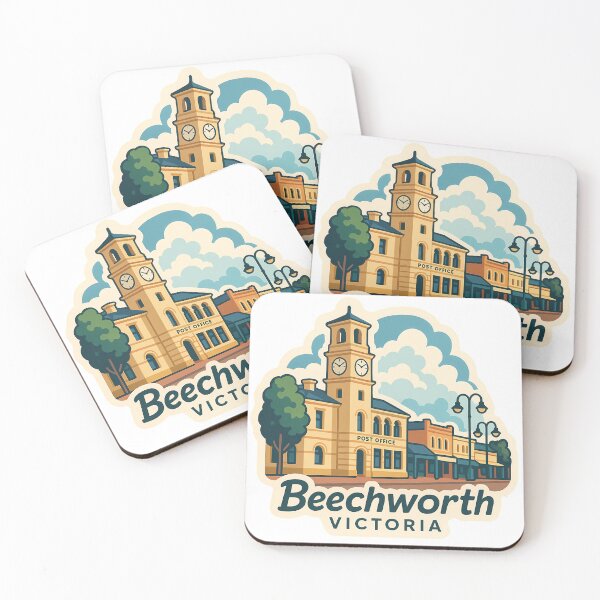 Item preview, Beechworth, Victoria – Colonial Charm Preserved designed and sold by Digital Dreams Arts.