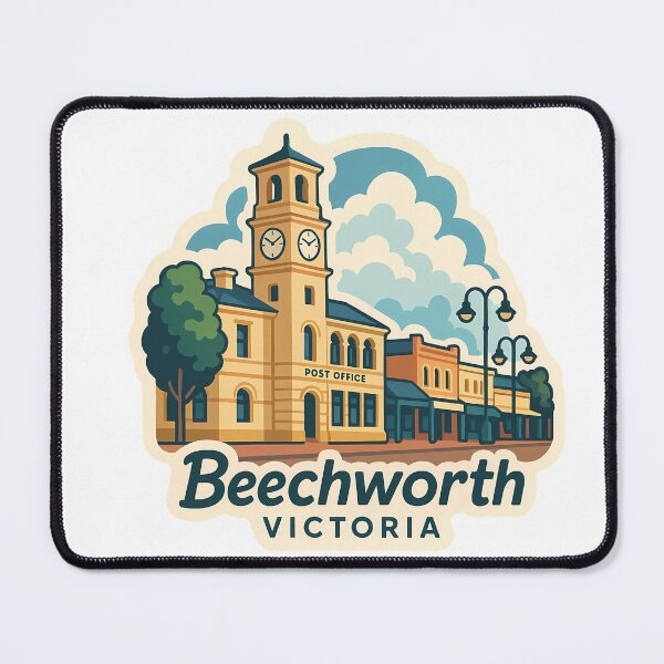 Item preview, Beechworth, Victoria – Colonial Charm Preserved designed and sold by Digital Dreams Arts.