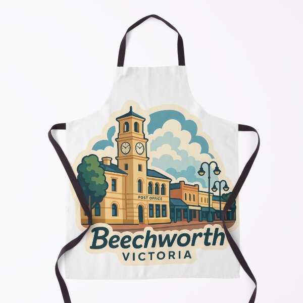 Item preview, Beechworth, Victoria – Colonial Charm Preserved designed and sold by Digital Dreams Arts.