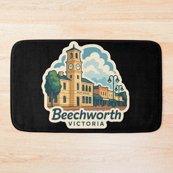Item preview, Beechworth, Victoria – Colonial Charm Preserved designed and sold by Digital Dreams Arts.