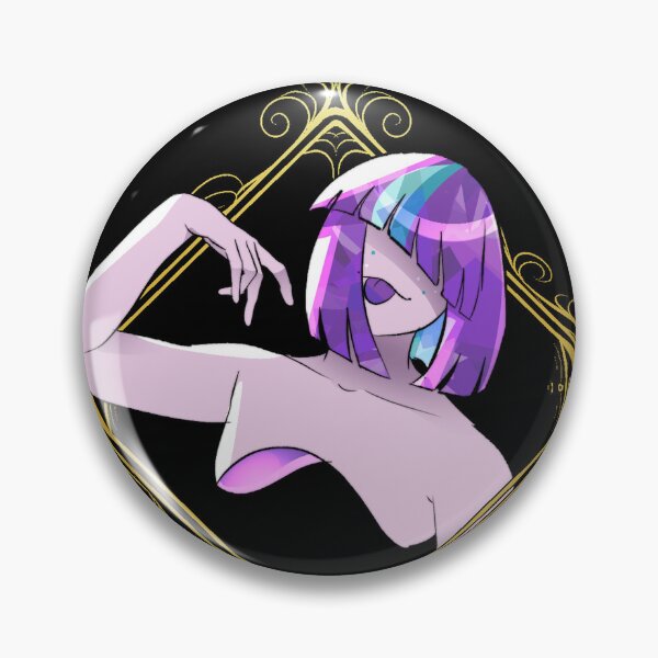Item preview, CRYSTAL AGE PIN - Fluorite designed and sold by shimashimamom.