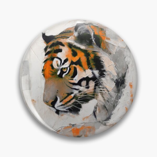 Item preview, Contemplative Tiger Portrait designed and sold by caracatita75.