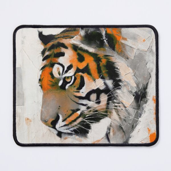 Item preview, Contemplative Tiger Portrait designed and sold by caracatita75.