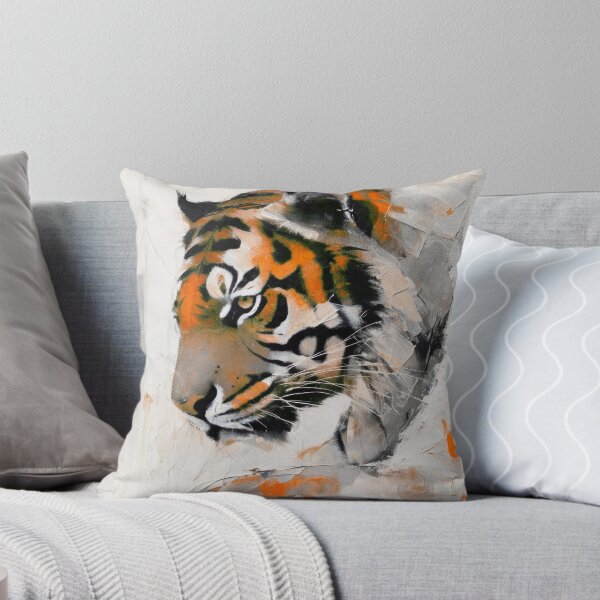 Item preview, Contemplative Tiger Portrait designed and sold by caracatita75.